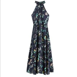 Banana Republic Navy Midi Dress